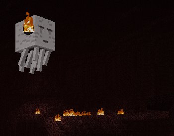 A Ghast in the Nether
