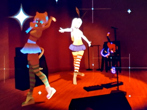 A Performance in VR Chat